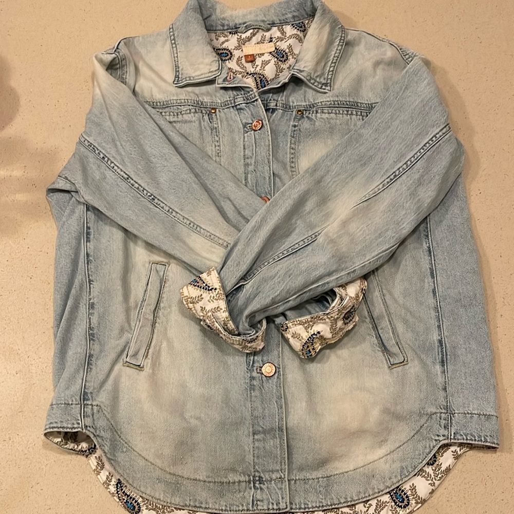 Anthropologie Pilcro Denim Shirt